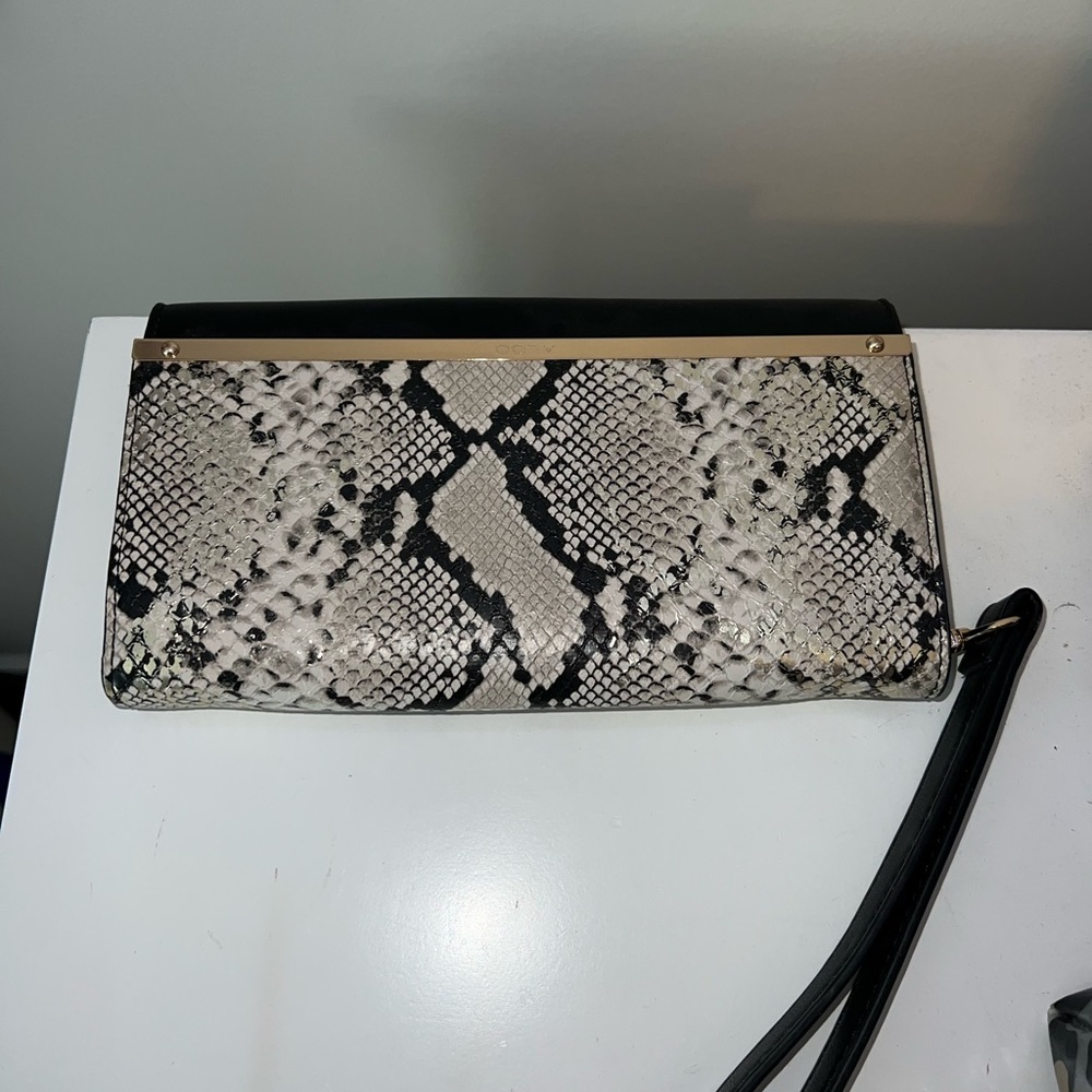 Snake Skin Clutch Purse